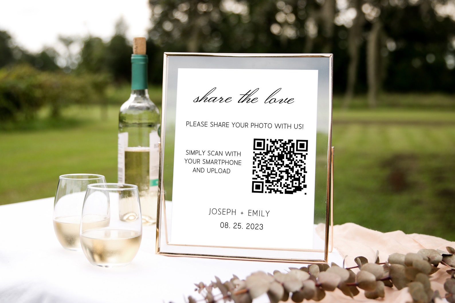 Wedding QR Code Sign Template Share the Love QR Code Sign Etsy Wedding QR Code Sign Template Share the Love QR Code Sign Etsy