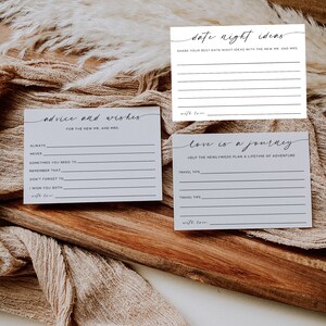 Wedding Advice and Wishes Cards, Advice and Wishes for Bride and Groom ...