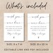 Wish You Were Here Printable Sign, Minimalist in Loving Memory Sign ...