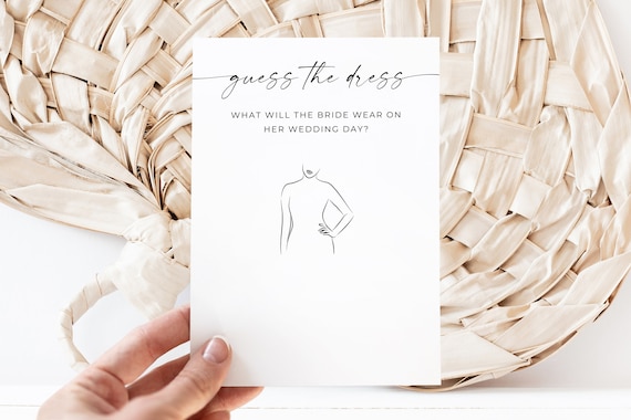 guess the dress hen party game Buy Guess the Dress Bridal Shower Game, Wedding Games Guess the Dress,  Sketch the Dress Printable Hen Party Game, Bachelorette Party Game, Canva  Online in India