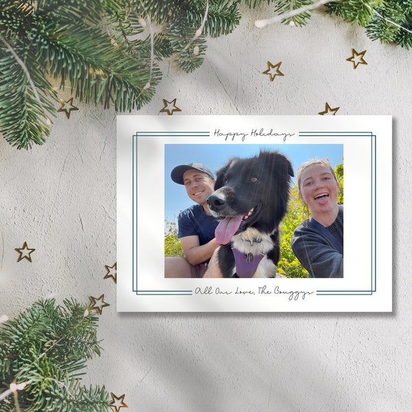 Classic Holiday Card | Customizable