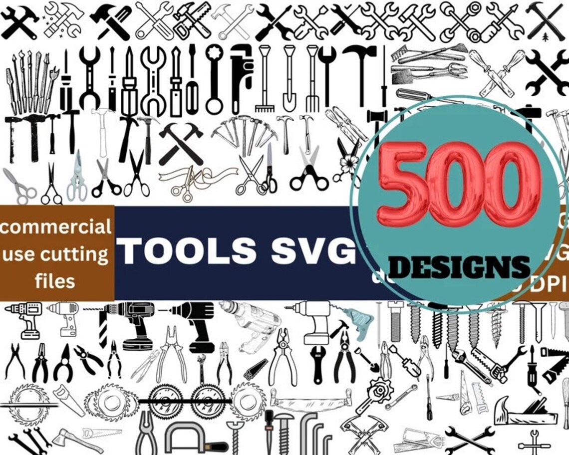 Tools Svg, Tool Svg Bundle, Mechanic Tools Png, Toolbox Svg, Wrench Svg ...