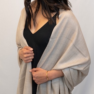 Cumin Handwoven Cashmere Shawl / Wrap / Scarf
