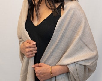 Cumin Handwoven Cashmere Shawl / Wrap / Scarf