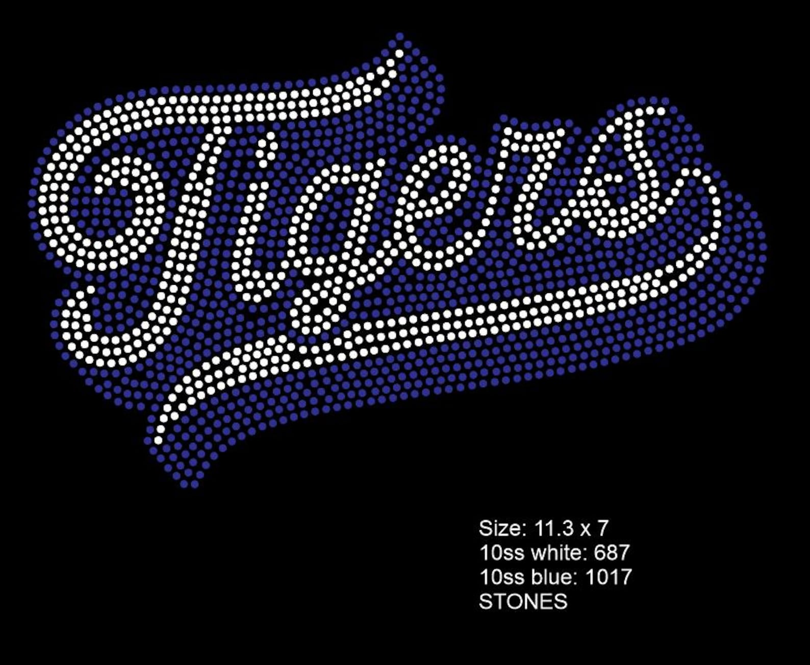 Tigers Rhinestone Design Tigers Rhinestone SVG, Team Mascot Bling Design (digital Download) - Etsy