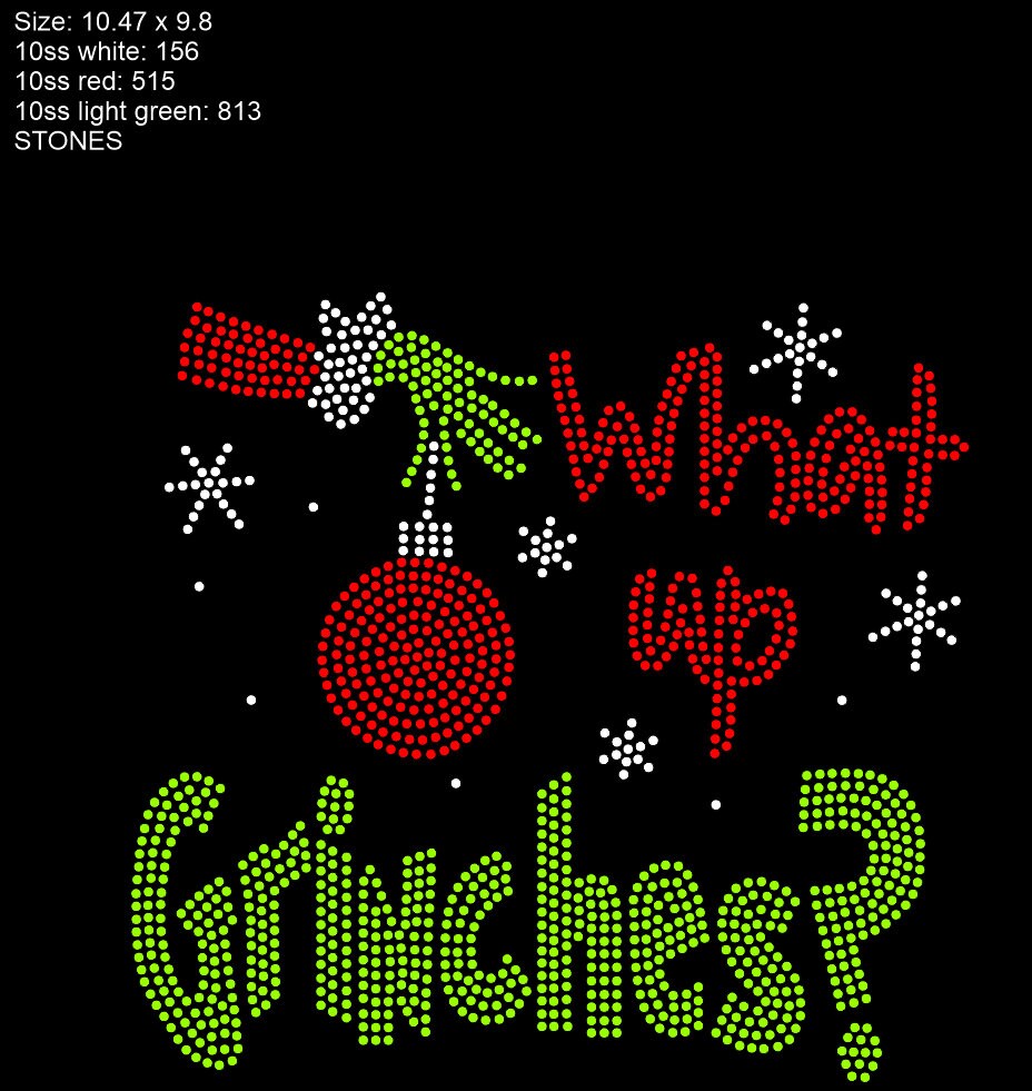 lllᐅMerry Christmas Grinch Rhinestone - best rhinestone template