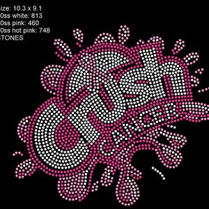Crush Cancer | Rhinestone Design | Svg | Cricut | Downloadable file