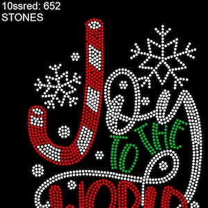 Joy to the World-sofort-Download svg Strass Vorlage