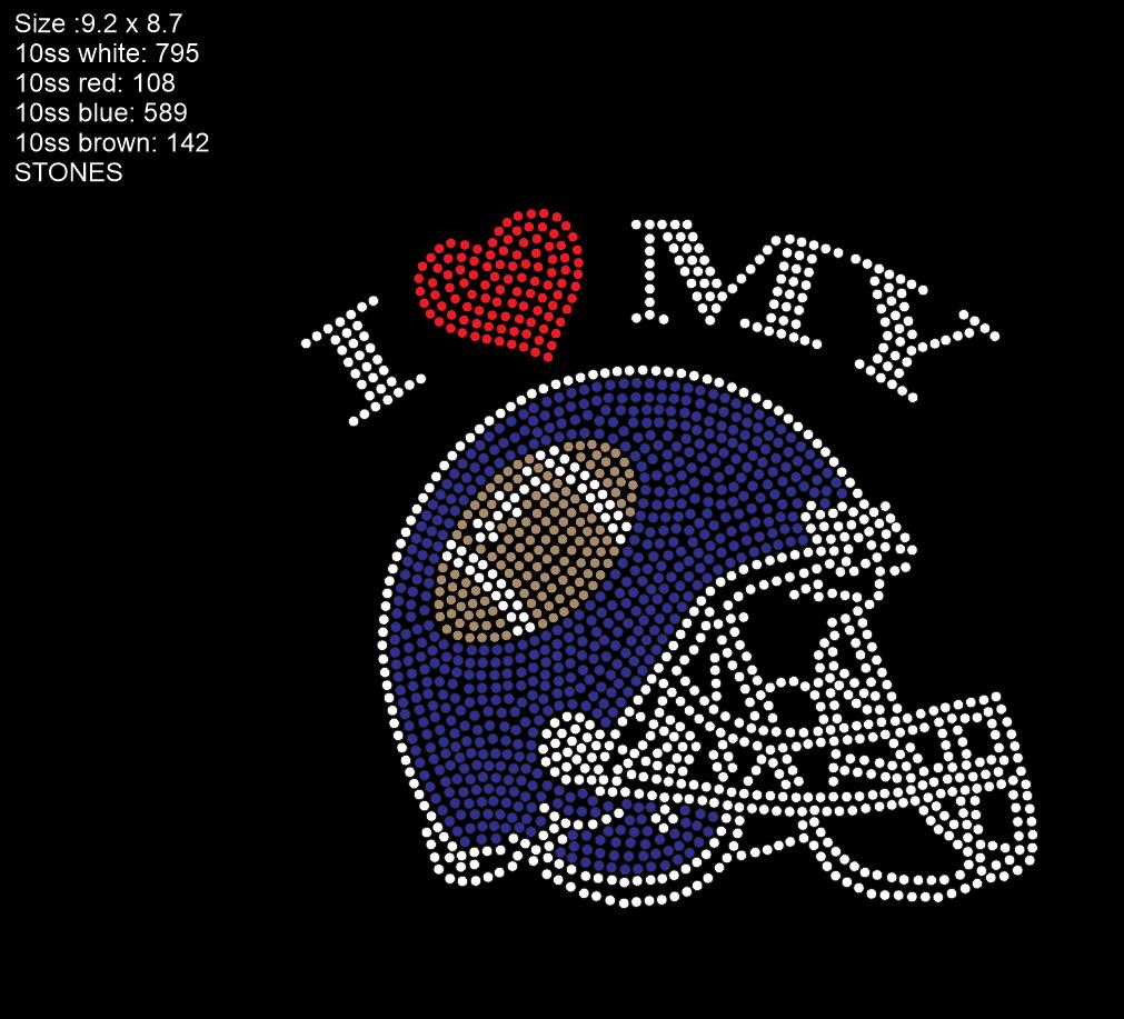 Victory Rhinestone Template Instant Download SVG Rhinestone Template I Love - Etsy