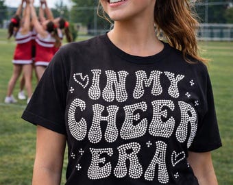 In My Cheer Era Rhinestone Design | Spirit Wear SVG Template (Digital Download)