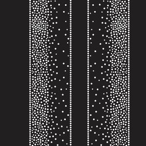 Sleeve model 3x13 mixed stones Instant Download SVG Rhinestone Template