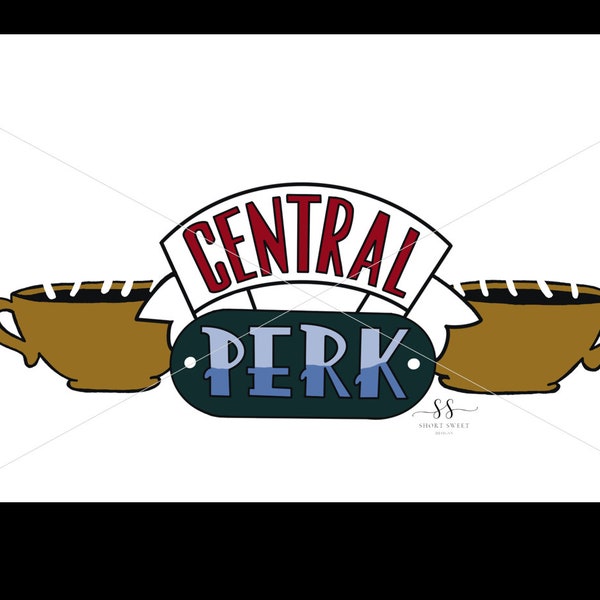 Central Perk Decal - Etsy