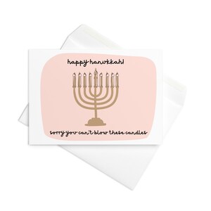 LGBTQ Gay Queer Chanuka Świąteczne pozdrowienia karty