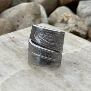 Ring #32| Spoon Ring | Silverware Jewelry | Rings | BOHO Rings | Upcycled Silverware | Unique Gift |