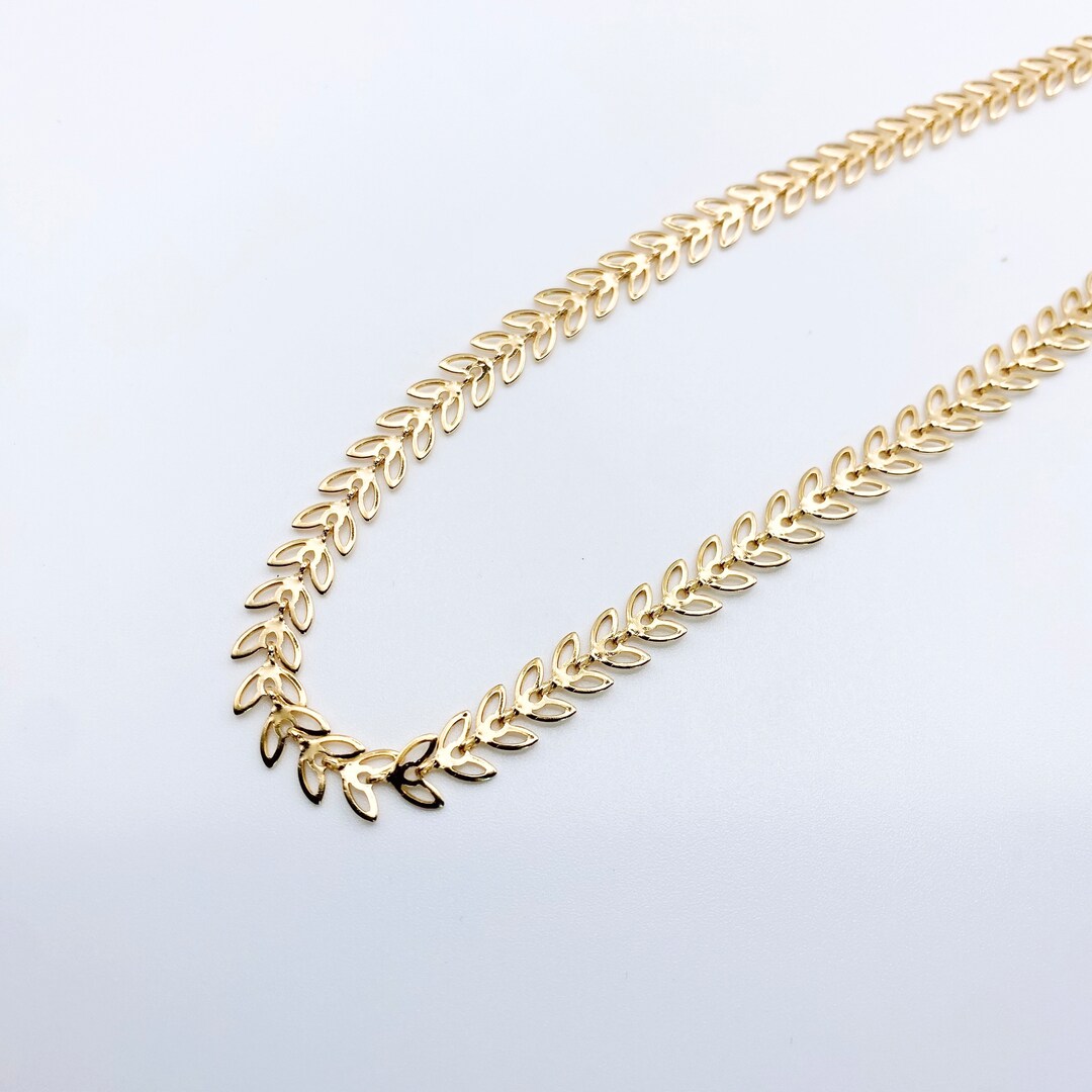 Gold Leaf Choker Necklace Leaf Choker Gold Choker Dainty Etsy