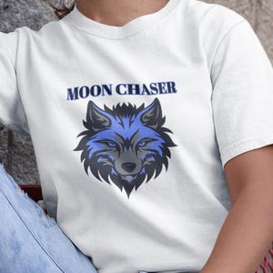 T-shirt sur le thème tête de loup t-shirt graphique animal sauvage, cadeau pour amoureux de la nature pour petite amie, chemise pour amoureux des loups, vêtements d&#39;aventure en plein air en milieu sauvage