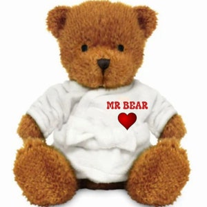 Personalized Teddy Bear in Dressing Gown: Motivational Gift