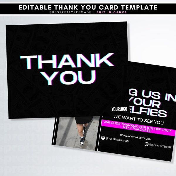 Fashion Thank You - Etsy