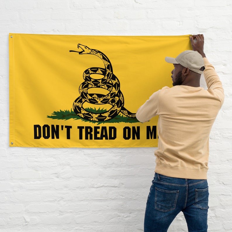 Gadsden Flag Don't Tread on Me - Etsy