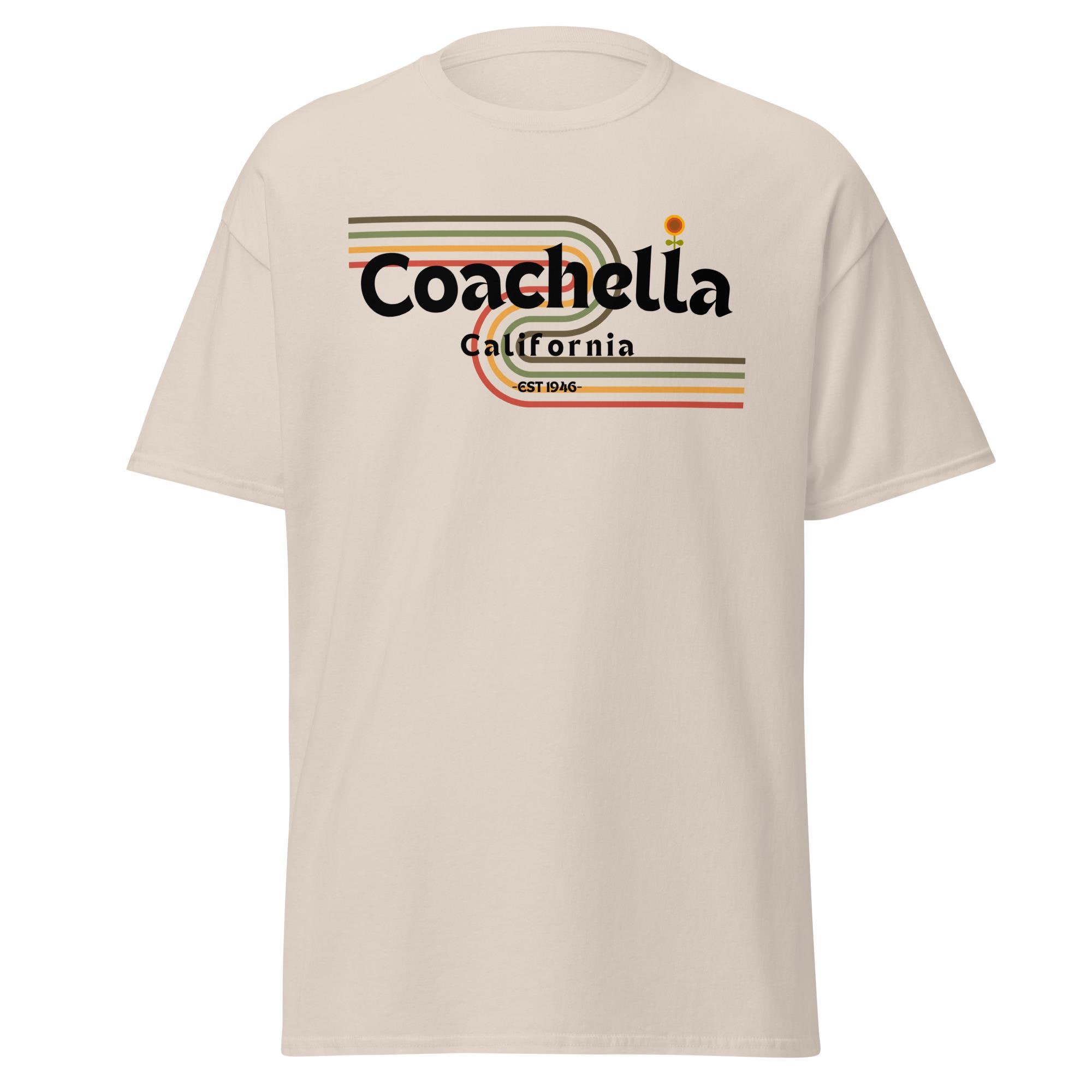 Coachella California T Shirt Est. 1946 Distressed Coachella California T Shirt Est. 1946 Distressed