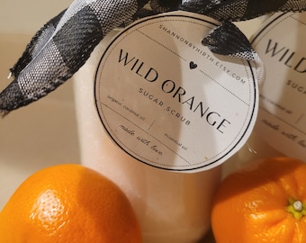 Wild Orangen-Zucker-Peeling (225 ml)