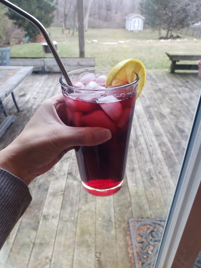 Elderberry Hibiscus Iced Tea Etsy