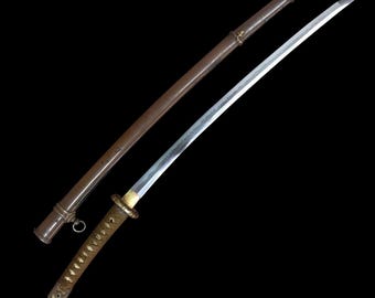 本物の日本製将校用刀（第二次世界大戦時の軍刀） - Etsy 日本