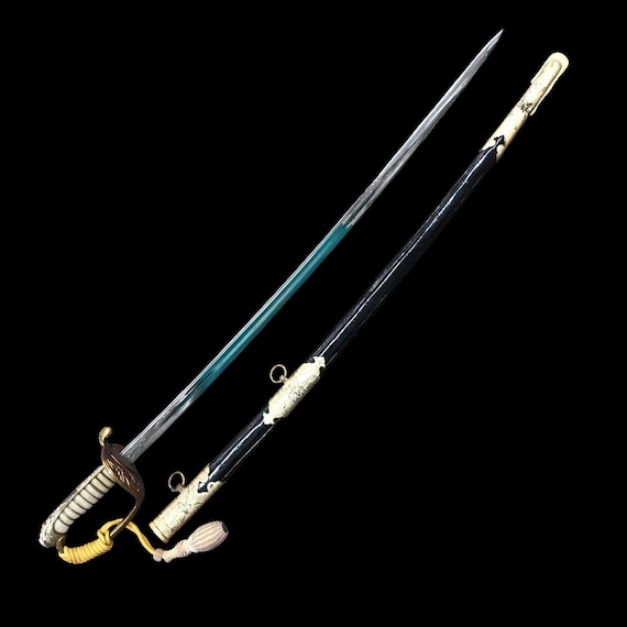 Authentic Japanese Navy Officer Katana Meiji Era 1883 Model W