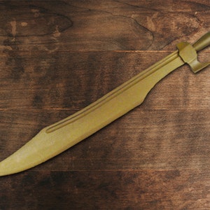Leonidas Wooden Sword from 300