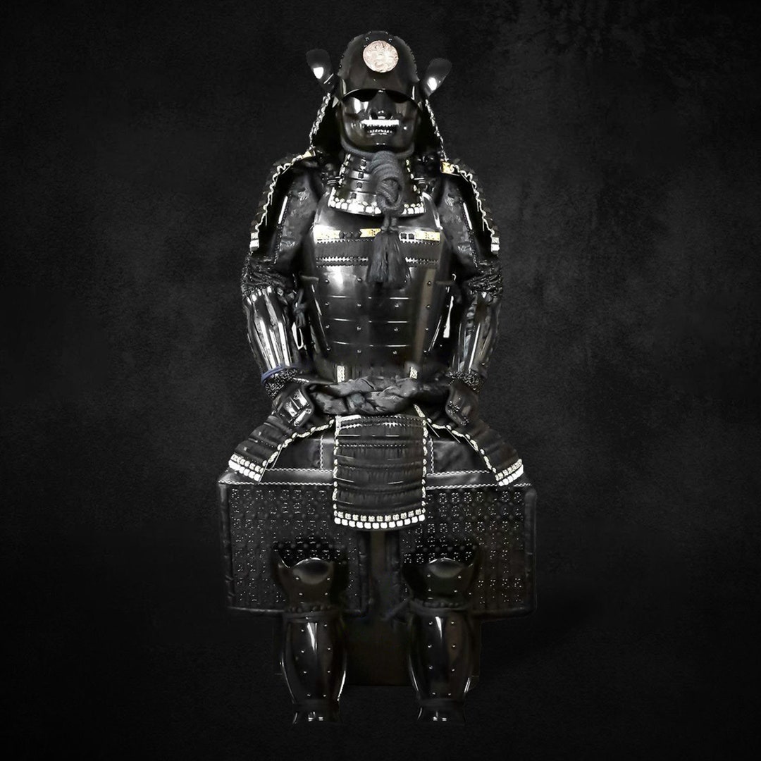 Black Samurai Armor Fully Functional and Wearable - Etsy