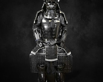 Black Samurai Armor Fully Functional And Wearable