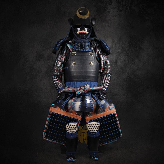 Japanese Samurai Armor Crafted Wearable Armour With Box