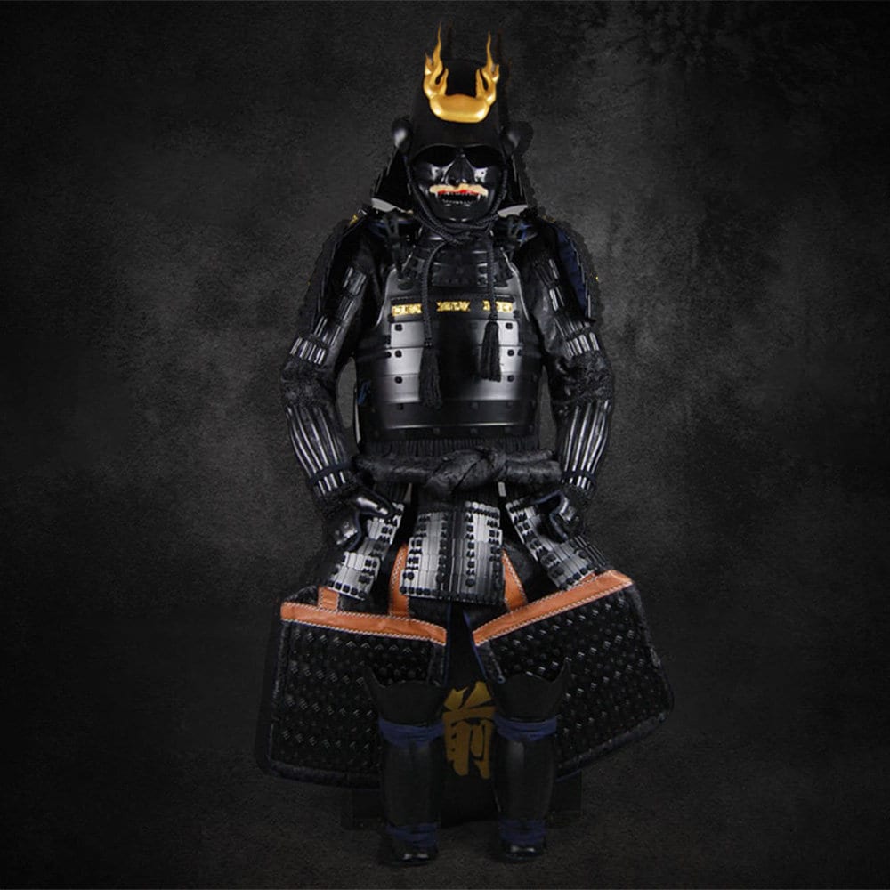 Samurai Spirits スーツ ブラック Black Samurai Armor Fully Functional and Wearable - Etsy