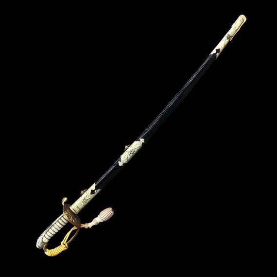 本物の日本海軍将校用刀 明治時代 1883年モデル タッセル付き - Etsy 日本