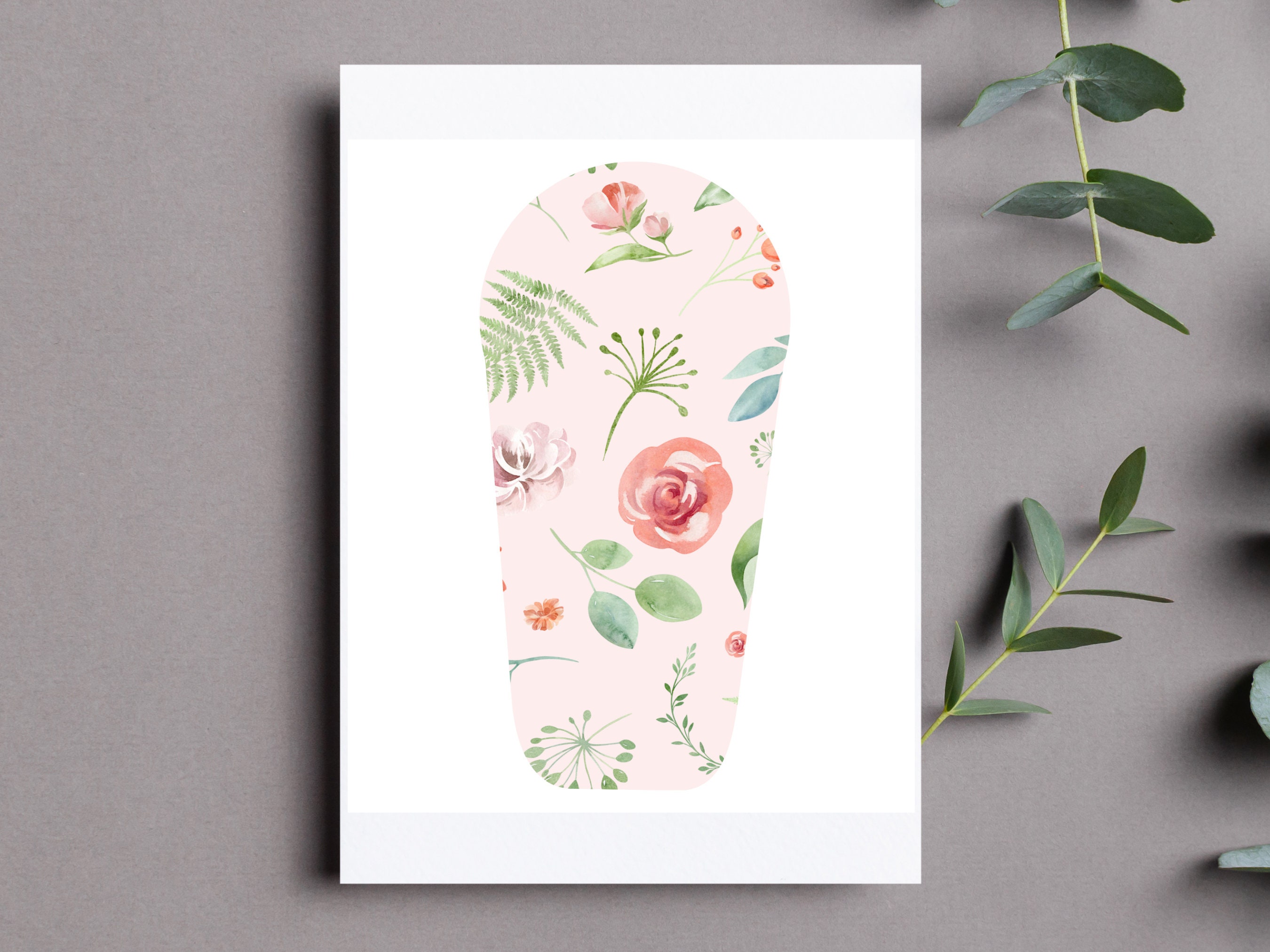 Pink Floral Dexcom CGM Tattoo Decal - Etsy