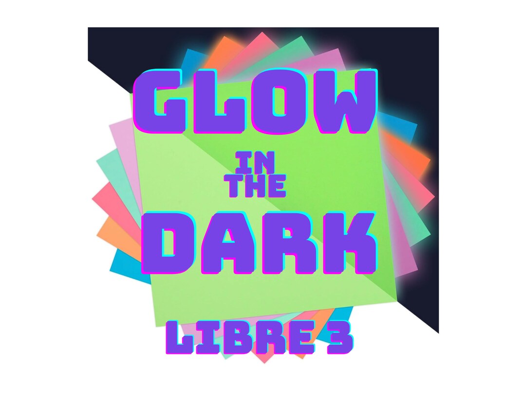 Glow in the Dark Libre 3 Vinyl Decal for CGM - Etsy