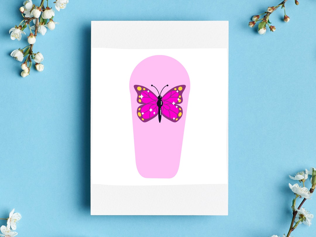 Butterfly Tattoo Decal Etsy