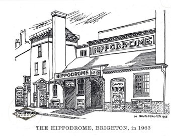 The Hippodrome Brighton, in 1963 B29