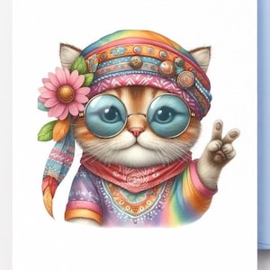 Carte d'anniversaire drôle de chat, téléchargement numérique, carte d'anniversaire imprimable, téléchargement immédiat, minou, chaton, cadeau pour amoureux des chats, maman chat, amie, elle