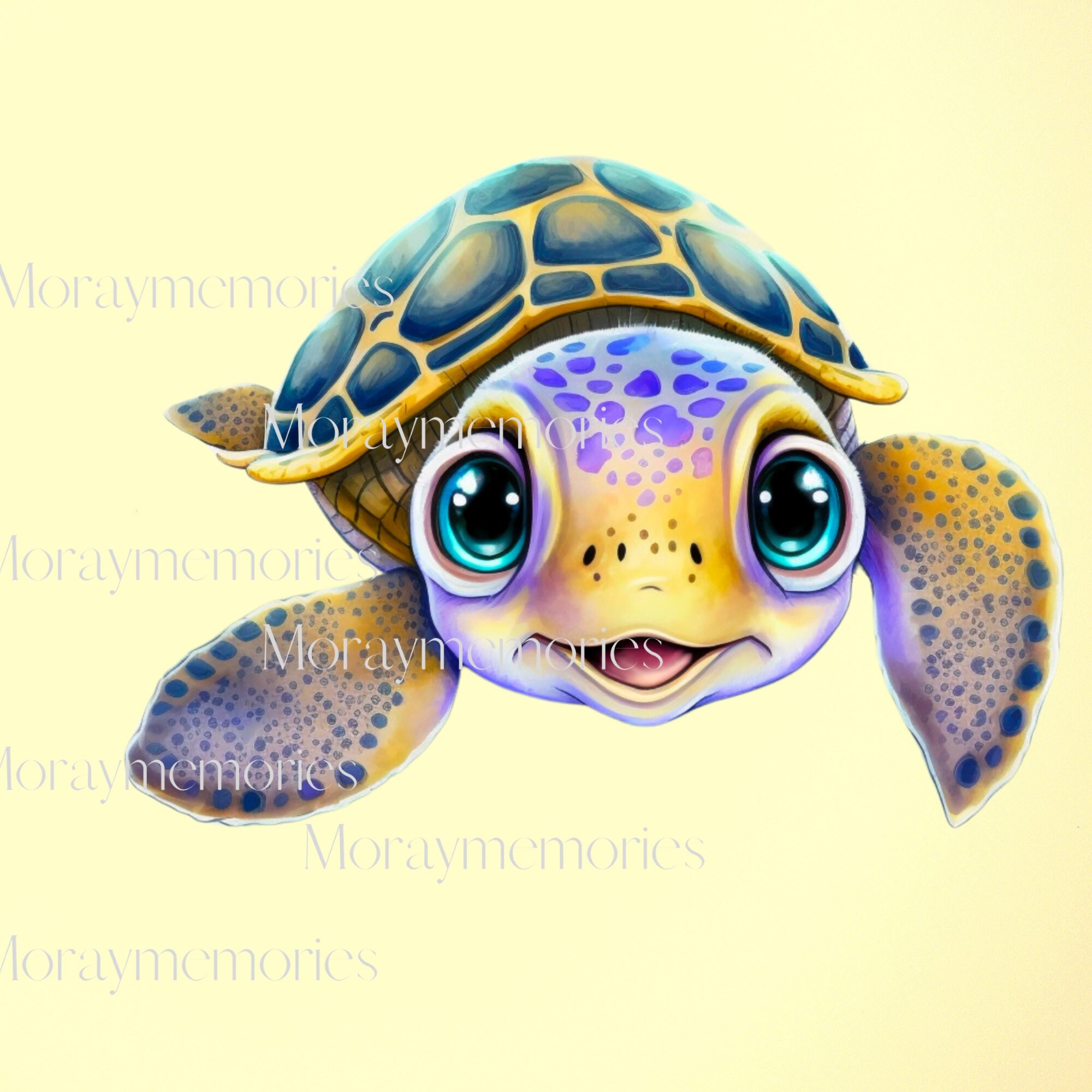 Baby Turtles Wall Art Images Bundle JPEG Cute Turtle Etsy