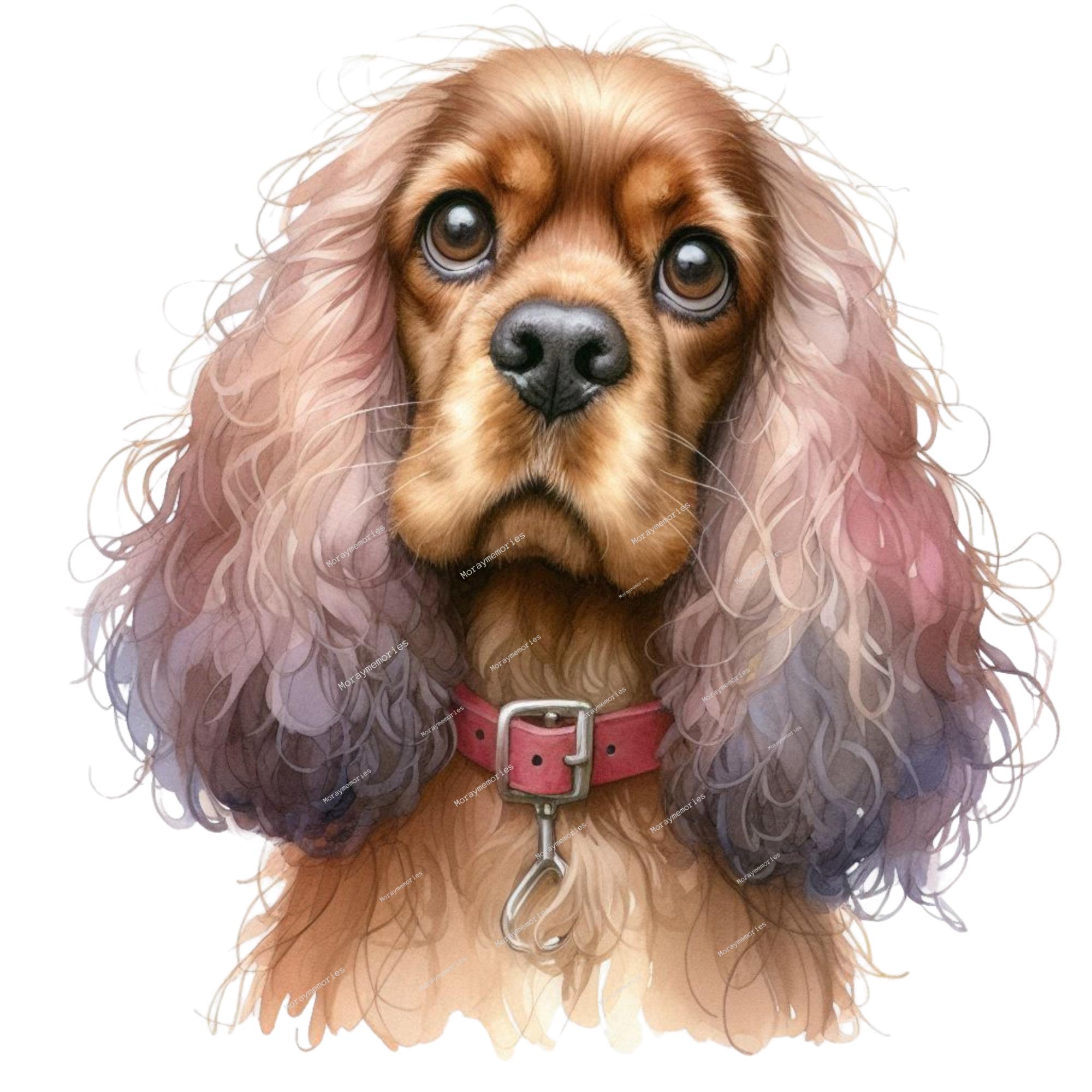 Quirky Dog Clipart PNG Bundle Whimsical Dogs Sublimation Clipart ...
