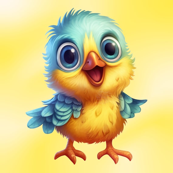 Opila Bird Vector, Bird Cartoon, Cute Bird, Monster Birds PNG and Vector  with Transparent Background for Free Download