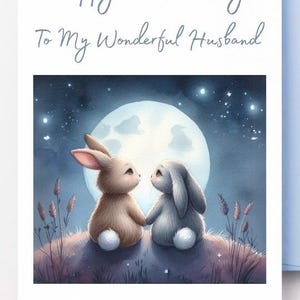 Tarjeta de aniversario, descarga digital, tarjeta de aniversario imprimible, descarga instantánea, primer aniversario, tarjeta de aniversario para esposo, feliz aniversario