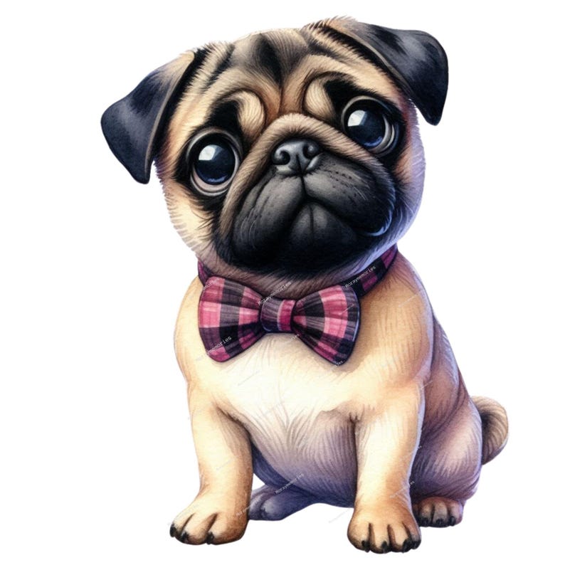 Quirky Dog Clipart PNG Bundle Whimsical Dogs Sublimation Clipart ...
