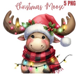 Mignon Noël orignal Clipart, PNG de haute qualité, livre de souvenirs, journaux indésirables, albums de coupures, agendas numériques, usage commercial, sublimation