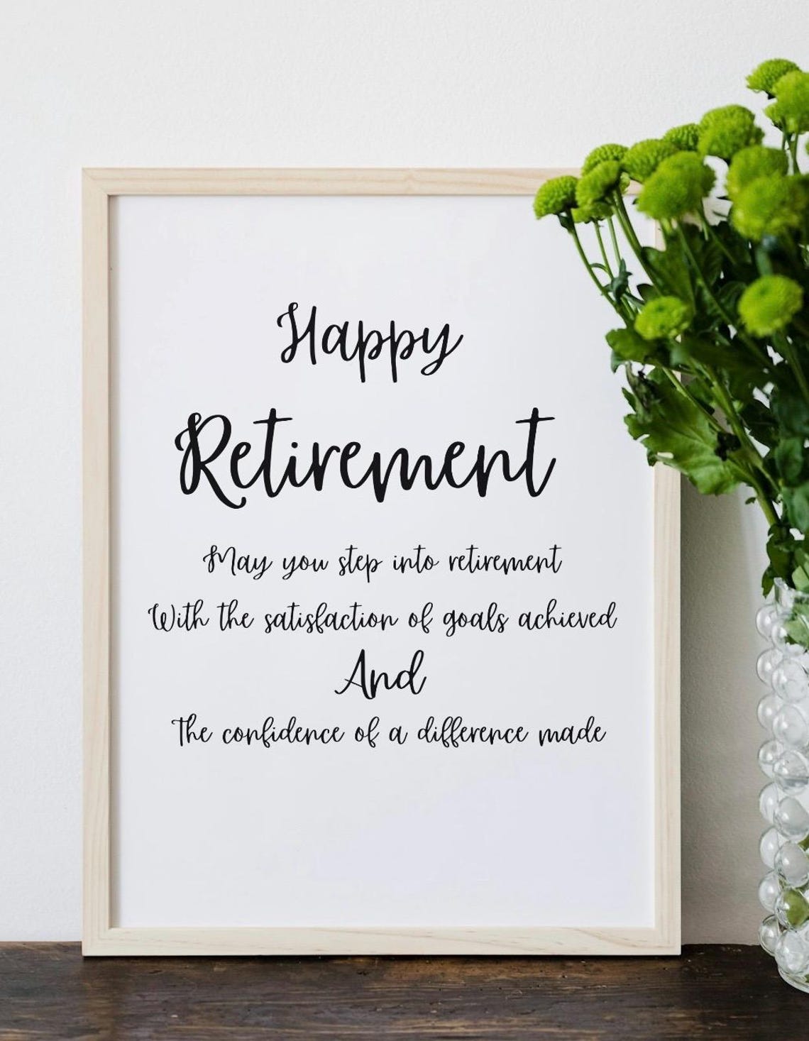 Retirement Quote PNG & PDF | “may You Step Into Retirement” | Printable ...