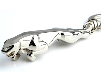 Keychain Stainless Jaguar Steel Design For Luxury Car Keyrings Key Chain Rings