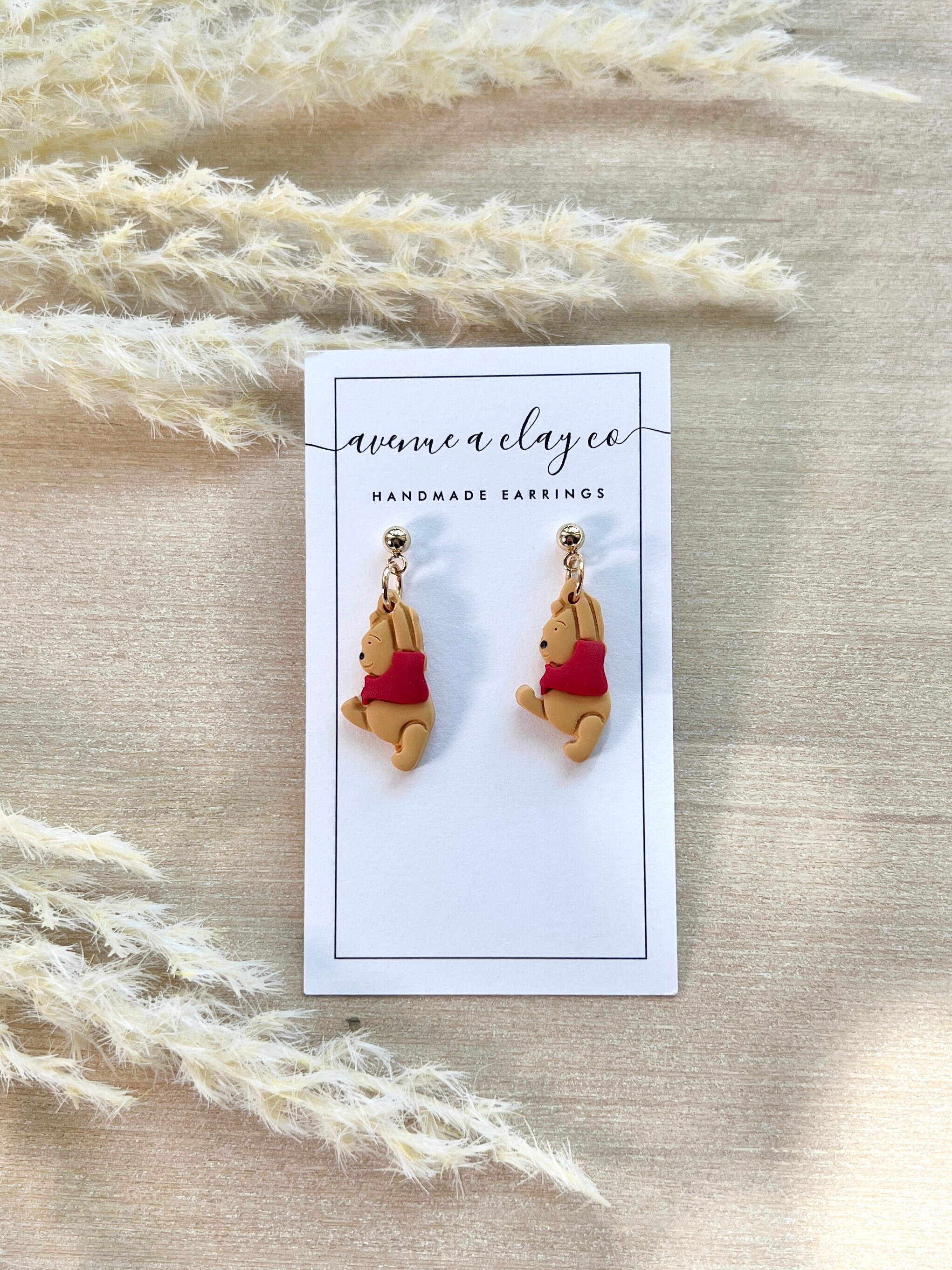 Winnie pooh earrings new arrivals