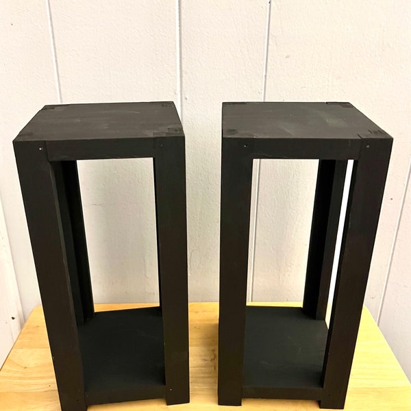 Modern wood speaker stand with minimalist design speaker stand for desktop speaker stand for computer speaker stand speaker riser for desk