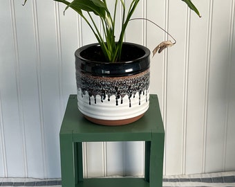 Tall Rustic wooden plant stand custom plant stand with unique design stand for plant stand for plant lover gift for green thumb corner stand